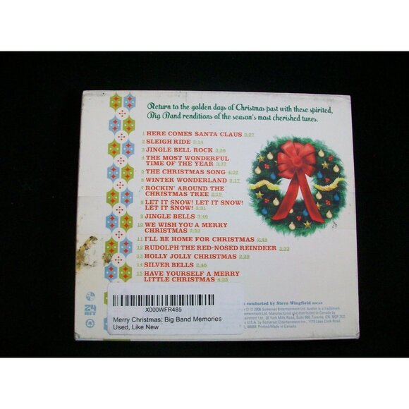 Merry Christmas! Big Band Memories CD Holiday Music - Picture 2 of 7